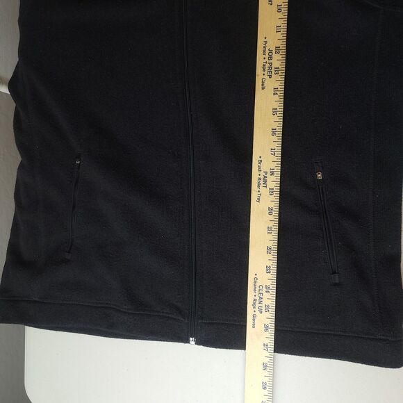 Johnston Murphy Sweater Jacket Men’s L Black with Grey Accent Full Zip - Picture 4 of 6